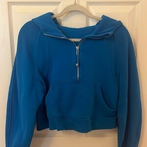 Size Scuba Oversized Half Zip Hoodie